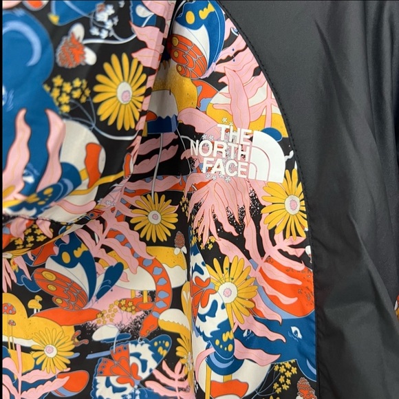 The North Face Hydrenaline 2000 WindWall Print Hooded Wind Jacket Women’s XS NWT - Picture 6 of 12